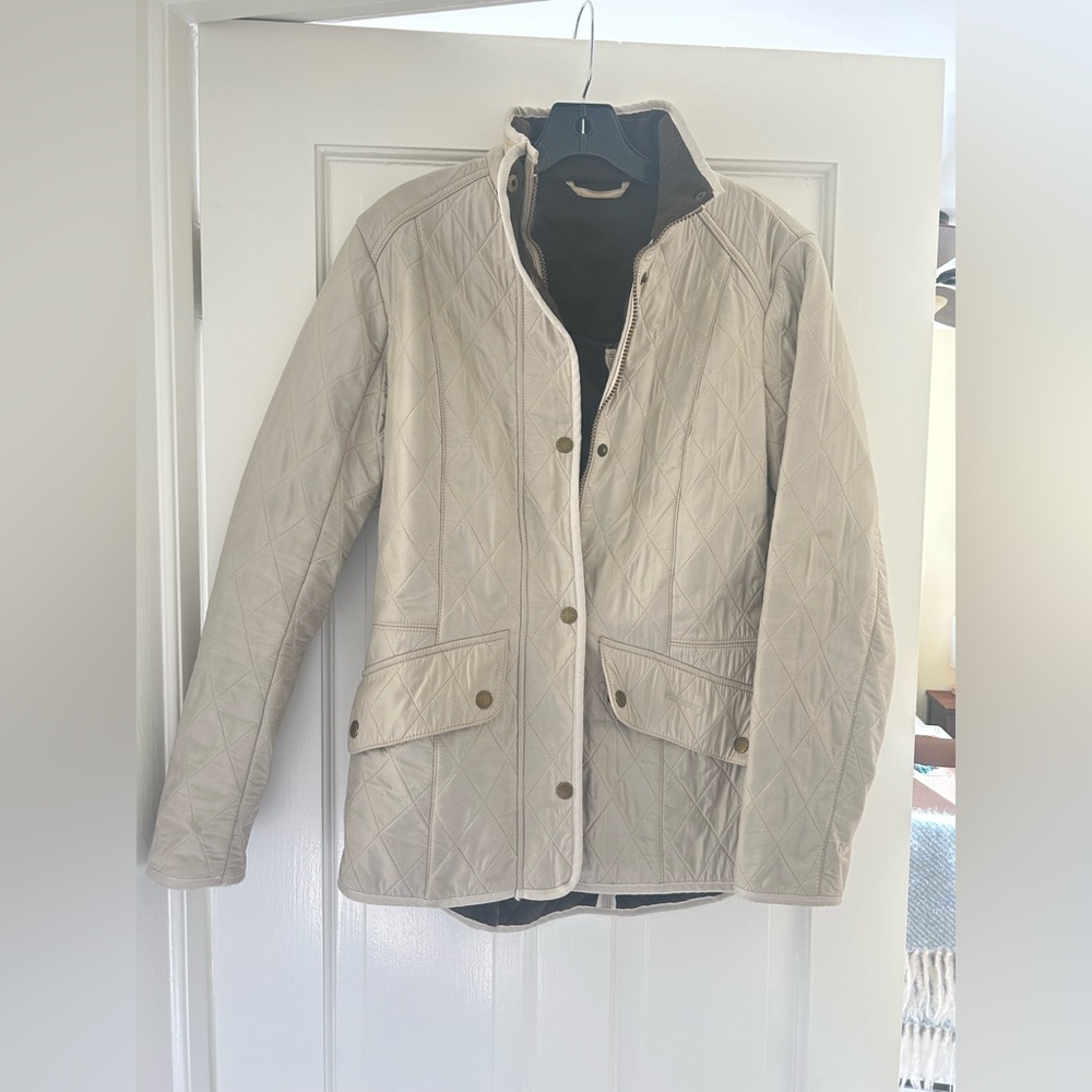 Barbour Cavalry Polarquilt Quilted Jacket - women’s size 8